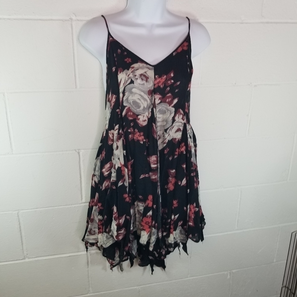 Free People Alyson floral trapeze swingy slip dress - Picture 9 of 9